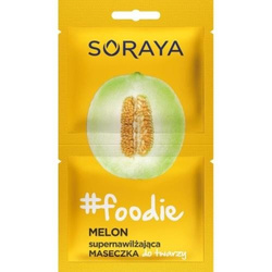 SORAYA Foodie Meliono itin drėkinanti veido kaukė 2x5ml