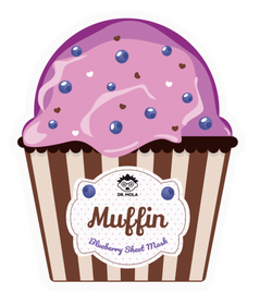 DR. MOLA Muffin Sheet mėlynių kaukė 23ml