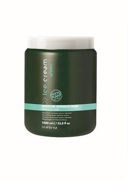 Inebrya Ice Cream Green Moisture Intensive Mask intensnie odżywiająca eko-maska 1000ml