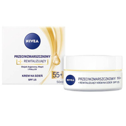 Dieninis kremas nuo raukšlių + atgaivinamasis kremas SPF15 55+ 50ml