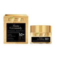 BIELENDA_Golden Ceramides liftinguojantis ir regeneruojantis kremas nuo raukšlių 50+ dienai ir nakčiai 50ml