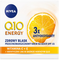 Q10 Plus C Rejuvenated + Energised veido odos kremas nuo raukšlių SPF15 50ml