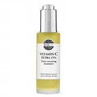 BIOUP_Vitamin C Tetra 15% Time-Reversing Treatment prabangus serumas su gintaru ir ženšeniu 30ml