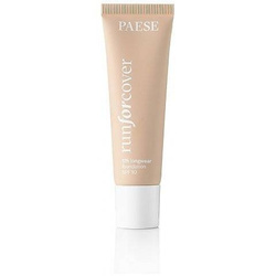 PAESE Run For Cover 12H Ilgalaikis makiažo pagrindas SPF10 30N šviesiai smėlio spalvos 30ml