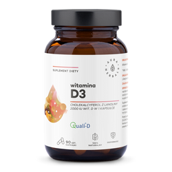 Aura Herbals Vitaminas D3 2000 TV 90 kapsulių