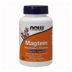 Now Foods Magtein Magnio L-treonatas 90 kapsulių