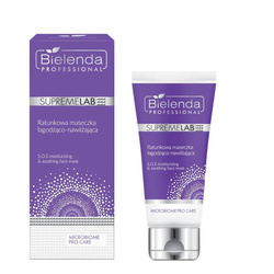 BIELENDA PROFESSIONAL_SupremeLab Microbiome Pro Care S.O.S Moisturizing & Soothing Face Mask ratunkowa maseczka łagodząco-nawilżająca 70ml