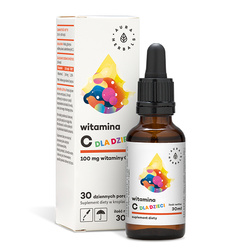 Aura Herbals Vitaminas C vaikams 100 mg 30 ml lašų