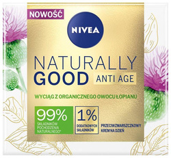 Naturally Good Anti Age dieninis kremas nuo raukšlių su ekologiškais varnalėšų vaisiais 50ml