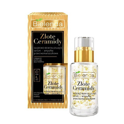 BIELENDA_Golden Ceramides Deep Revitalizing Serum - dieninė ir naktinė ampulė nuo raukšlių 15ml