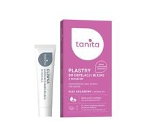 Plaukelių šalinimo vašku juostelės bikini 12pc argano aliejaus bikini plaukelių šalinimo pleistrai + 10ml aliejaus po šalinimo