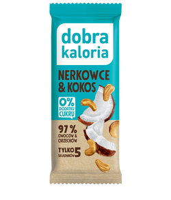 Dobra Kaloria batonėlis su kokosu ir ampu  riešutas 35g
