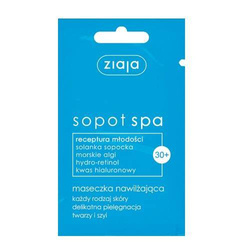 Sopot Spa drėkinamoji kaukė visų tipų odai 20x7ml