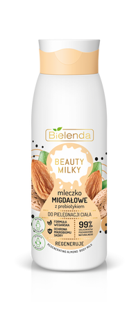 BIELENDA Beauty Milky mleczko migdałowe do pielęgnacji ciała 400ml