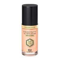 MAX FACTOR Facefinity All Day Flawless 3in1 Foundation SPF20 40 Light Ivory 30ml