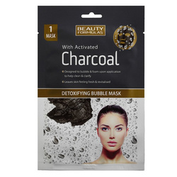 BEAUTY FORMULAS_Charcoal Detoxifying Bubble Mask 1vnt.
