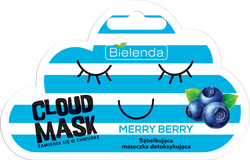 Debesų kaukė su burbuliukais drėkinamoji kaukė Merry Berry 6g