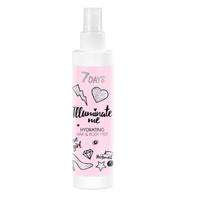 Drėkinanti kūno ir plaukų dulksna Illuminate Me Rose Girl 180ml