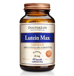 Luteinas Max liuteinas 25mg + zeaksantinas 5mg maisto papildas 60 kapsulių