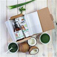 Spirulina ir chlorelė - dumblių rinkinys dušo želė 400ml + kūno losjonas 200ml + dezodorantas 50ml