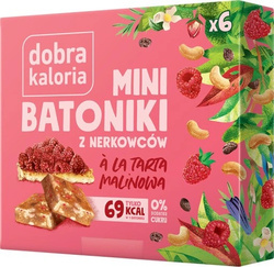 Good Kaloria Mini anakardžių batonėliai a'la aviečių pyragas 102g