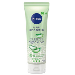 Nivea Purify Rice Scrub veido šveitiklis su bio alaviju 75ml