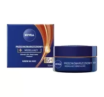 NIVEA przeciwzmarszczkowy+ modelujący krem na noc 65+ 50ml
