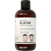 Stiprinantis ir atgaivinantis baltojo lotoso šampūnas Elixir 250ml