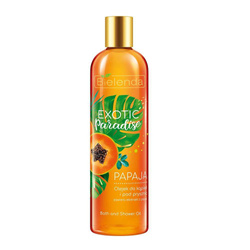 Bielenda Exotic Paradise olejek do kąpieli i pod prysznic Papaja 400ml