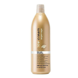 Inebrya Ice Cream Argan-Age Pro-Age šampūnas valomasis šampūnas su argano aliejumi 1000ml