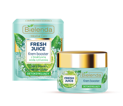 BIELENDA Fresh Juice detoksikuojantis kremas-stiprintuvas Lime 50ml