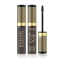 EVELINE Brow & Go! Antakių tušas 02 Dark 6ml