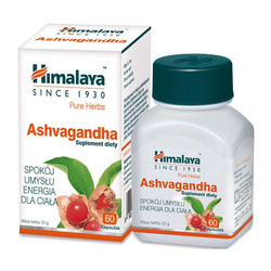 Himalaya Ashvagandha 60 kapsulių