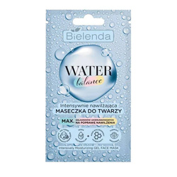 BIELENDA_Water Balance intensnie nawilżająca maseczka do twarzy 7g