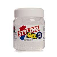 HEGRON_Styling Gel Wet Look nabłyszczający żel do stylizacji włosów Biały 500ml
