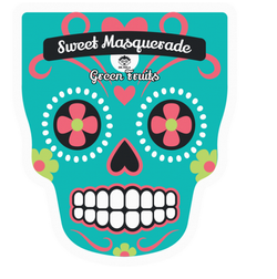 DR. MOLA Sweet Masquarade Green Fruits Mask detoksikuojanti veido kaukė 23ml