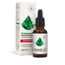 Aura Herbals Chlorofilas iš baltojo šilkmedžio 30 ml lašų