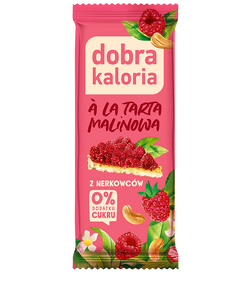 Dobra Kaloria Anakardžių batonėlis a'la aviečių pyragas 35g