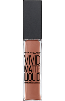 MAYBELLINE_Vivid Matte Liquid Lip Color matinis lūpų blizgis 50 Nude Thrill 8ml