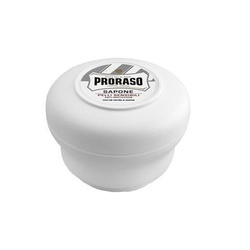 Sapone švelninantis skutimosi muilas tiglyje su žaliąja arbata ir avižomis 150ml