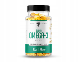 Trec Super Omega 3 su vitaminu E 60 kapsulių