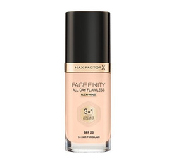 MAX FACTOR Facefinity Facefinity All Day Flawless 3in1 makiažo pagrindas SPF20 10 Fair Porcelain 30ml