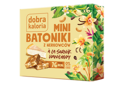 Good Kaloria Mini anakardžių batonėliai a'la vanilinis sūrio pyragas 102g