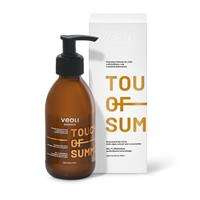 Veoli Botanica Touch Of Summer bronzinantis kūno losjonas su dumblių ekstraktu ir kakavos sviestu 195ml
