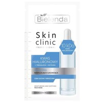 BIELENDA_Skin Clinic Professional Hialurono rūgšties drėkinamoji ir raminamoji kaukė 8g