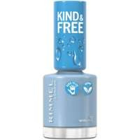 RIMMEL Kind & Free Clean nagų lakas lakier do paznokci 152 Tidal Wave Blue 8ml