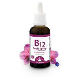 Dr. Jacob's Vitaminas B12 (liposominis) Fosfolipidai 50 ml