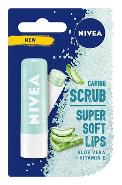 Rūpestingas šveitiklis lūpų priežiūros lazdelė Aloe vera 4,8g