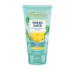 Bielenda Fresh Juice fermentinis skaistinantis šveitiklis su citrusiniu vandeniu Ananasas 150g