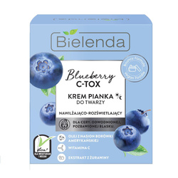 BIELENDA_Blueberry C-Tox krem pianka do twarzy nawilżająco rozświetlający 40g